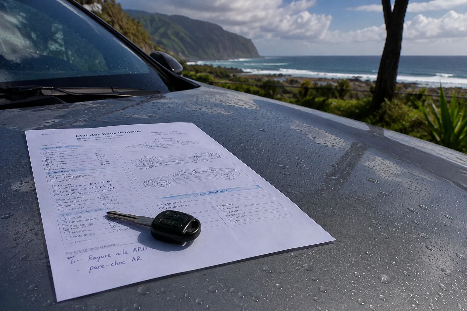 État des lieux de voiture de location : papier ou numérique ?