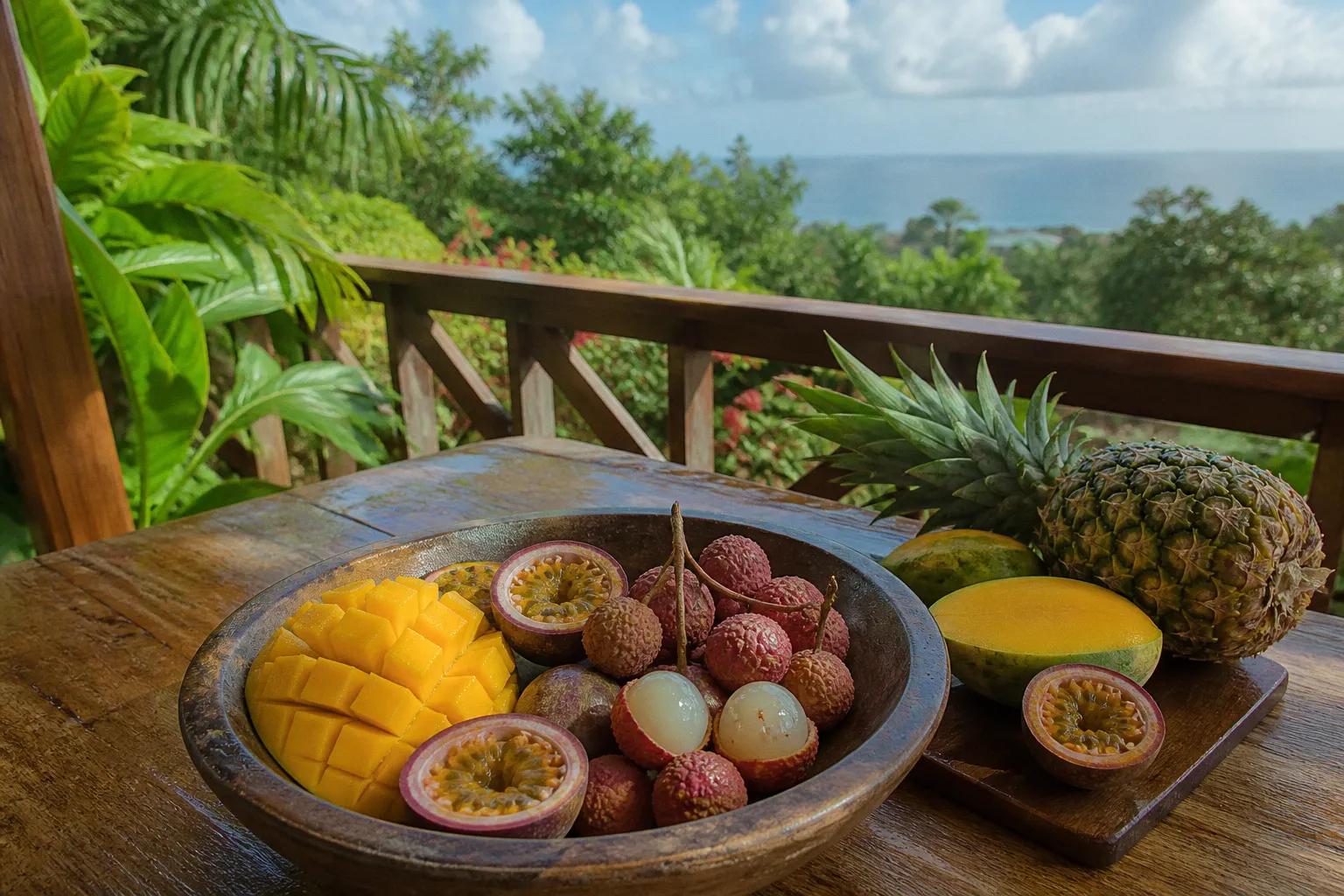 Quels fruits tropicaux déguster en été à La Réunion ?