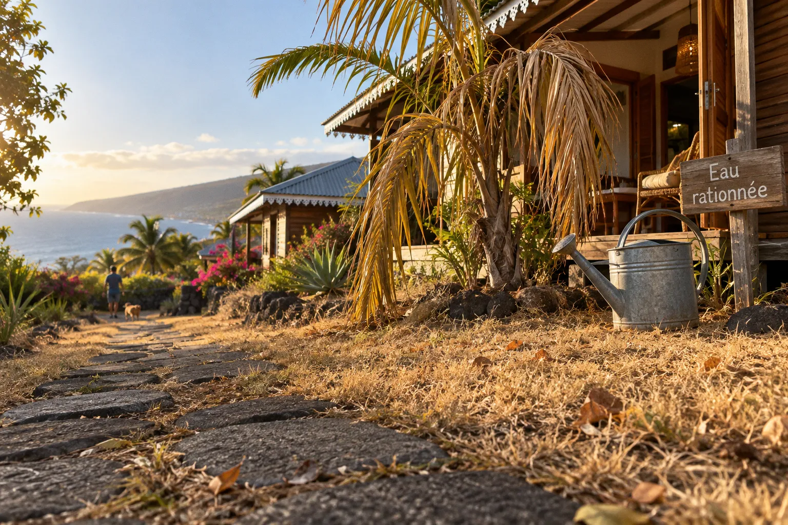 Sécheresse à La Réunion : impacts sur la gestion des locations saisonnières dans l'Ouest