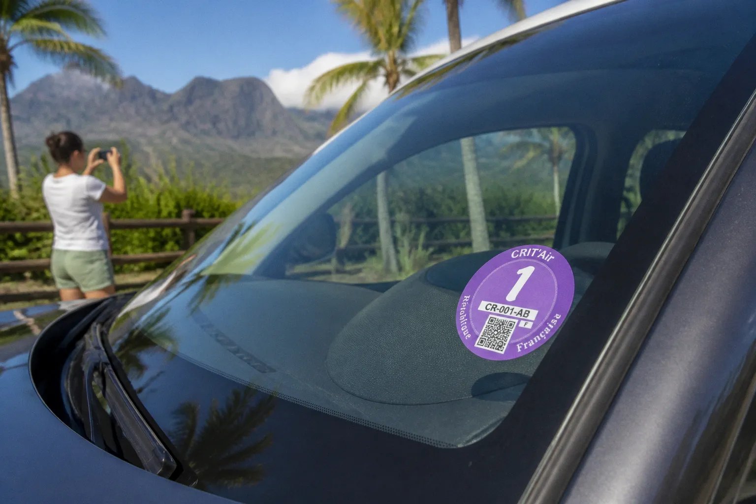 Vignette Crit'Air sur une voiture de location : les règles